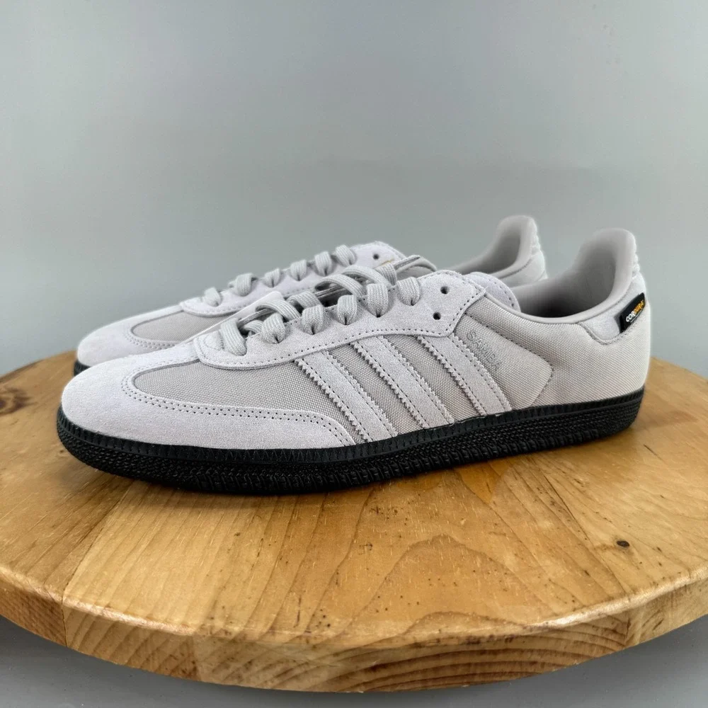 Adidas Samba OG Mens Size 10 Shoes Cordura Pack  Clear Granite Grey Sneakers NEW